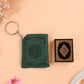 Creative Mini Bible Keychain Real Paper Can Read Religion Christian Cross Keychain Holder Car Keychain Fashion Gift Jewelry
