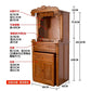 Cy  Solid Wood Buddha Shrine Buddha Cabinet Shrine Chinese Style Back Lamp Buddha Building Worship Prayer Altar Table Altar