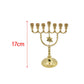 Hanukkah Star Menorah David Candelabra Candle Candlestick Holder Hand Paited Home Decoration Party Festival Candleholder Gifts