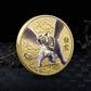 Chinese Mythical Beasts Coins Collectibles Dragon Coin Tiger Suzaku Zodiac Tai Chi Commemorative Medal Luck