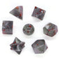 7Pcs Platonic Solid Sacred Stones Geometry Set Natural Crystals Reiki Healing Chakra Gemstones Lucky Home Decoration Gifts