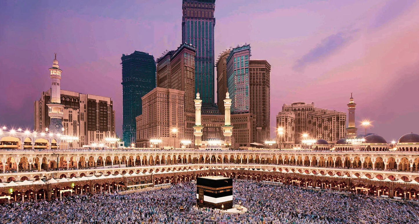 Islamic he Mosque Wall Art Canvas Prints Arbic Kaaba Al Masjid An Nabwi Islamic Canvas Poster Living Room Decor Paintings