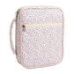 Large Bible Cover Case For Women Quilted Bible Bag Floral Bible Storage Bags With Zipper Pocket And Handle Bible Study Supplies