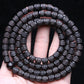 Natural Ebony Tibetan Prayer Turning Wheel Six-Character 8Mm 108 Beads Mara Necklace Rosary Beads