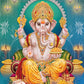 India Hindu God Ganesha Temple Elephant Poster God Series Religion Canvas Painting Print Wall Art Picture Living Room Decor