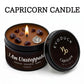 Scorpio Zodiac Scented Candle, Sandalwood Myrrh, Astrology Aromatherapy Candle in Tin, Home Fragrance Decor Birthday Gift, 3oz