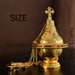 Multi-functional hanging incense burner; Aroma burner; Meditation smoke burner; Decorative