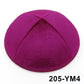 GIU 19cm Jewish Velvet Kippah Kippot Kipa Caps Skullies Beanies Yarmulke Kipot Dome For Wedding And Events