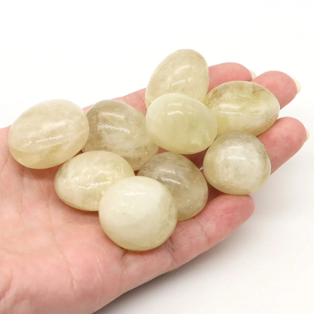 Natural Tumbled Stones Bulk Polished Moonstone Rocks Gemstones Assorted Healing Crystals for Home Garden Tank Aquarium Decor