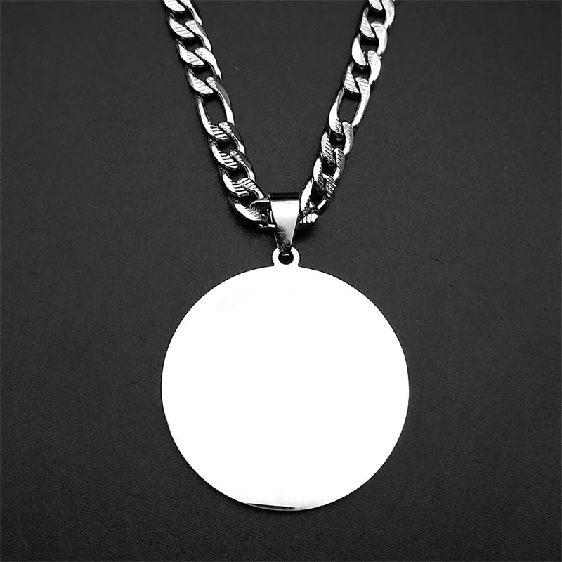 Jewish Bible Stainless Steel Hexagram Pendant Necklace Women Men Gold Color 72 Names Of The God Moses Mezuzah Enamel Jewelry