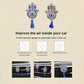 1Pc Evil Eye Car Vent Perfume Holder - Fits All Vents Holds Oils/Fresheners Easy Install Stylish Gift for Car Lovers