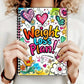 Weight Loss Plan Book My Weight Loss Diary 12 Weeks Fitness Journal Progressive Goal Setting Monthly Planner Health