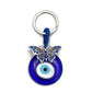 LUCKY EYE Tree Fatima Hamsa Hand Evil Eye Pendant Keychain Silver Color Ring Key Chain Car Keyring for Women Men Jewelry BE29