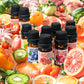 25 Type Fruit Essential Oils Fruit Perfumes Fragrance Oil for Diffuser Candles Making -Strawberry Lemon Peach Banana Mango