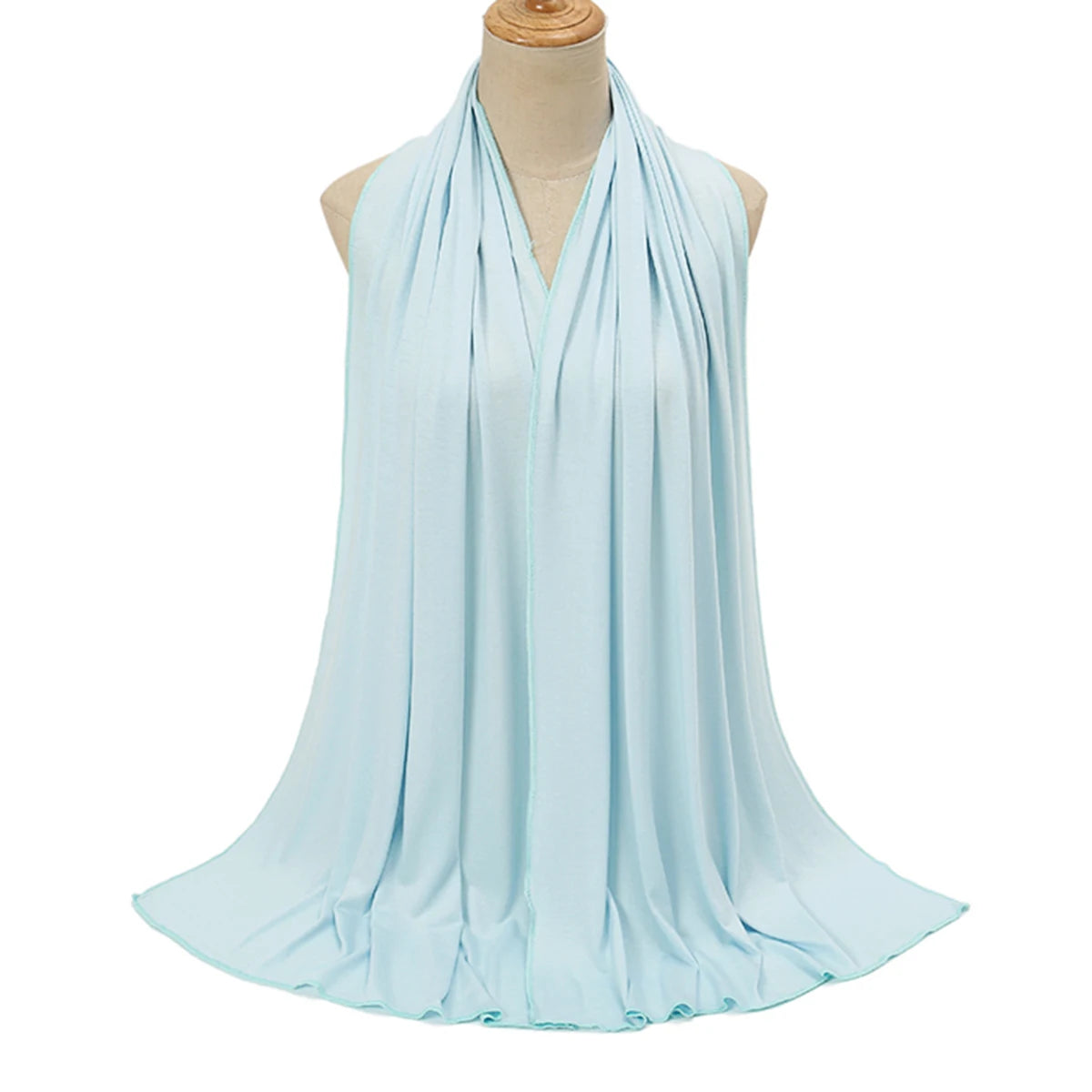 Premium Modal Cotton Jersey Hijab Scarf Muslim Long Shawl Women Plain Soft Turban Tie Head Wraps Africa Female Headband 170x60cm