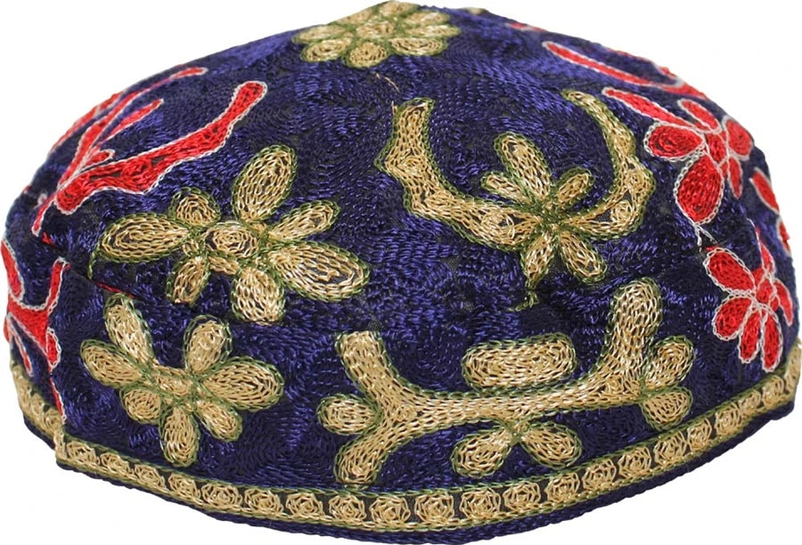 BUCHARIAN EMBROIDERED KIPPAH KIPPOT YARMULKA