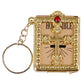 Mini HOLY Bible Keychain Religious Christian Jesus Cross Key Chain Keyring