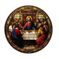 Art Deco Acrylic Religious Jesus Sun Catcher,Wall Hanging Decorative Sign for Home & Garden, Multipurpose Religious Theme Plaque