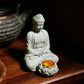 Green Sand and Gravel Buddha Statue Ornaments Creative Zen Crafts Fish Tank Aquarium Landscaping Chinese Tea Pet Home Decoration