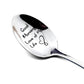 1Pcs 2024 Years I Love You Anniversary Valentines Day Gift for Boyfriend Girlfriend Stainless Steel Spoon Birthday Wedding Gifts