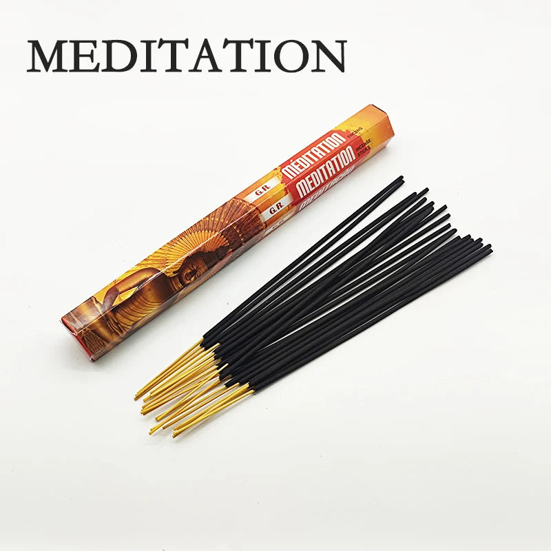 Y Original Indian Incense 20 Sticks Meditation Palo Santo White Sage Incense Room Toilet Deodorization Air Fresh Aromatherapy
