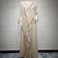 Uni Abaya Dubai Luxury Evening Dress Woman For Party Prom Modest Fashion Mesh Sequins Embroidery New in Dresses 2025