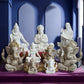 Resin Indian Ganesha Shiva God Statue Sai Baba of Shirdi Sculpture Lord Hanuman Hindu Buddha Religious Fengshui Home Decor