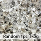 Herkimer Diamond Quartz Raw Natural Crystals 10-20g Pack for Reiki Healing Handing DIY Making & Mineral Collection 1-1.5cm Size