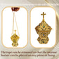Luxurious suspended aromatherapy burner, meditation burner, suitable for aromatherapy, yoga, spa, home decoration