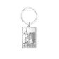 Dawapara Tarot Cards Keychains Stainless Steel Vintage Amulet Good Luck The Major Arcana Keyring Wiccan Jewelry