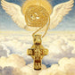 New 2026 Orthodox Jesus Cross Pendant Church Pastor Chest Pendant Religious Ritual Supplies Prayer Prayer Alloy Cross Necklace