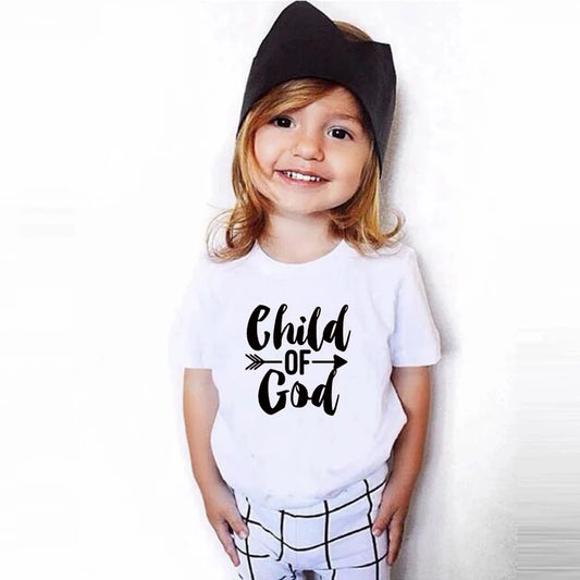 Child of God Shirt Christian Easter Gift Faith Based T-Shirt Holiday Tee Easter Outfits Boys & Girls Clothes