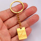 Dawapara Jewish Star Keychain Magan Star of David Chai Symbol Hexagram Pendant Judaica Jewelry Stainless Steel Keyring
