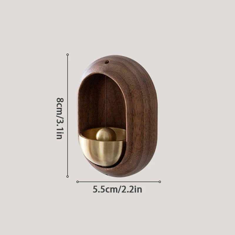 Wooden Door Bell Japanese Wind Chime Door Chime Room Decor Home Front Doorbell Landscape Bell Shopkeeper Remind Bell 풍경