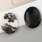 Worry Stone Amethyst Rose Quartz Hand Carved Thumbstone Pocket Meditation Oval Crystal Natural Vitality Relaxation Palm Stone