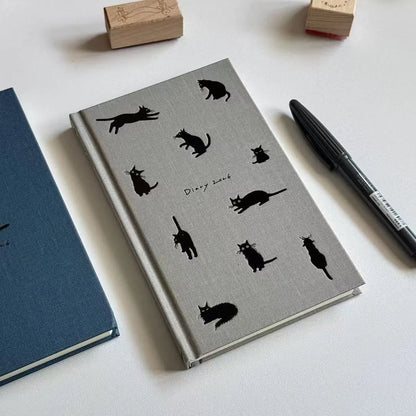 2026 Cute Cat Simple Time Management Weekly Planner Color Page Design Stylet Diary School Specific Notebook