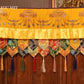 Tibetan Prayer Flag Five-Color Drapery Buddhist Altar Eight Auspicious 1m Curtain Wall Hanging Curtain Buddhist Item Decoration