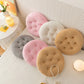 Lamb Velvet Chair Cushion Round Super Soft Ground Buttocks Futon Bedroom Bay Window Tatami Stool Cushion Thickened Decoration