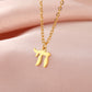 EUEAVAN 1pc Hebrew Letter Chai Symbol Necklace for Women Jewish Blessing Life Star of David Pendant Protection Amulet Jewelry