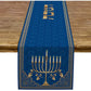Hanukkah Menorah Table Runners Star of David  Jewish Holiday Fireplace Kitchen Dining Room Home Decor