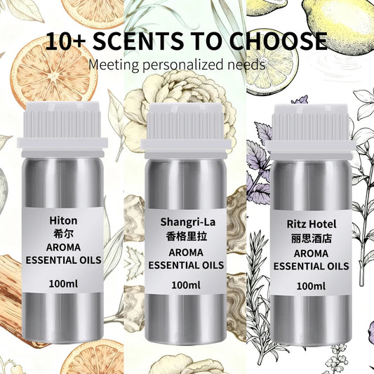 100ml Hotel Fragrance Oil Essential Oil for Diffuser Hotel Aromatherapy Diffuser Aroma Oil Air Purifier Oils Luxury Home Scent