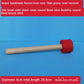 Handmade Tibetan Singing Bowl with Leather Stick, Buddhist Meditation, Sound Bowl, Knocking Hammer, Grinding Rod, Dropship