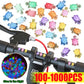 1000-100pcs Mini Resin Turtles Night Glow Turtle Figurines Multi-Function Glow in The Night Turtle Miniatures for Micro Landsca