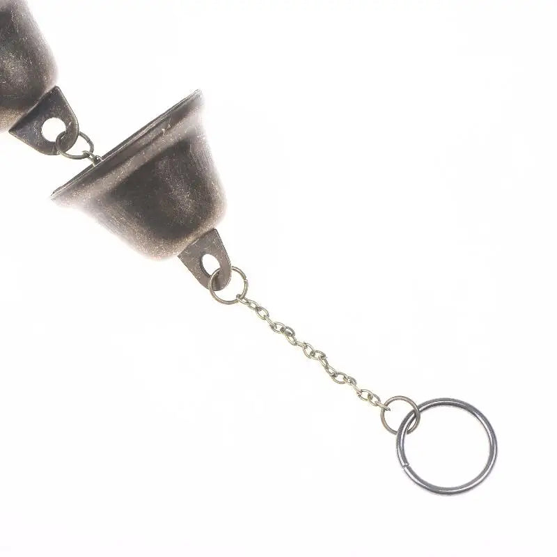 35/48cm 6/9 Bells Pendant Handmade Metal Wind Chime Outdoor Wind Chime With Decorative Chain Household Garden Decoration