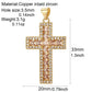 Goth Cross Chrams for Jewelry Making Supplies Golden Angel Charm Stainless Steel Long Chain Dijes Diy Necklace Earring Bracelet