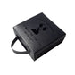 New Unique Customized Logo Hebrew Letters Laser Cut Black Jewish Bar Mitzvah Gifts Handle Box