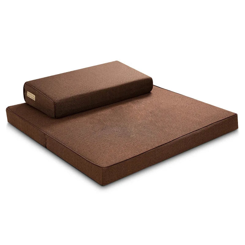 Futon Pray Cushion Static Meditation Pad Home Folding Thickening Fabric Coconut