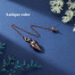 Silver Color Copper Metal Pendulum for Dowsing Divination Energy Reiki Healing Pointed Meditation Witch Spiritual Pendulos X092