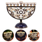 Elegant Metal Holder Decorative Judaica Menorah Hanukkah Stick For Home Party Office Romantic Atmosphere