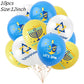 Jewish Hanukkah Birthday Party Decoration Cake Topper Balloon Candle Chanukah Party Supplies Tableware Banner Backdrop